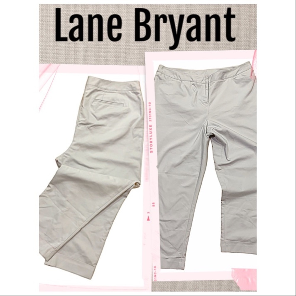 Lane Bryant Pants Trousers Cuffed Hem Classic trousers Plus Size 18